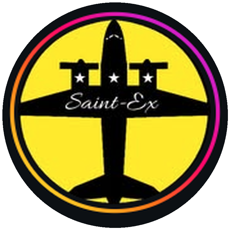 Saint-Ex official airplane logo