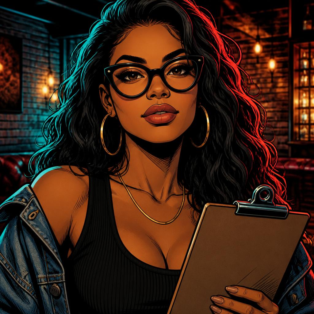 Monica of Cafe Saint-Ex — Portrait