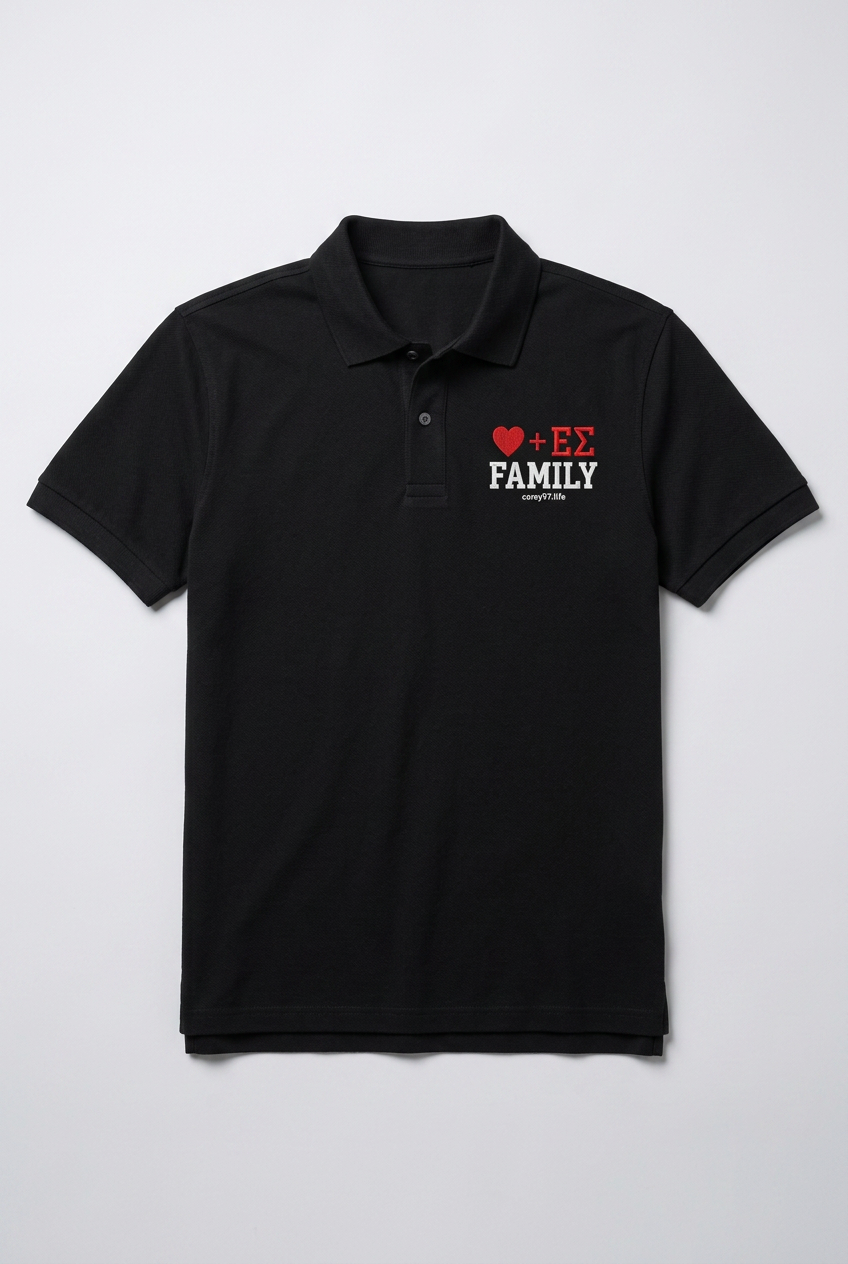 Golf Shirt — ♥ + ΕΣ FAMILY Corey97.life